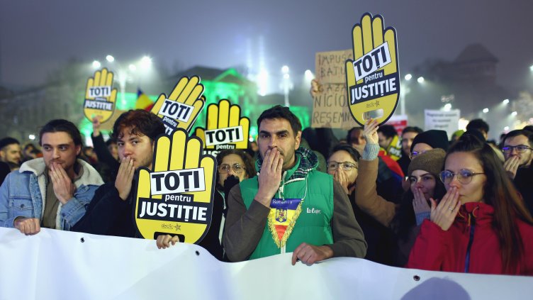 И Румъния протестира - вдигна се заради корумпираната съдебна система 