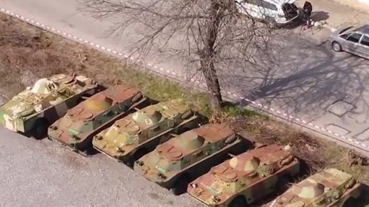 Българските БТР-и заминават за Украйна