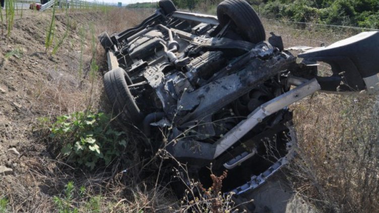 Петима ранени при катастрофа с бус на АМ "Марица"