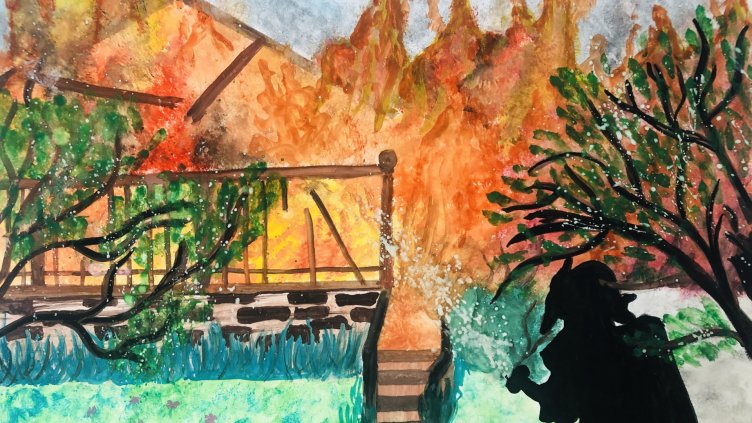 Конкурс за детска рисунка на тема “С очите си видях бедата” организираха във Варна