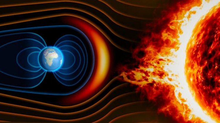 Удря ни мощна магнитна буря от клас G1