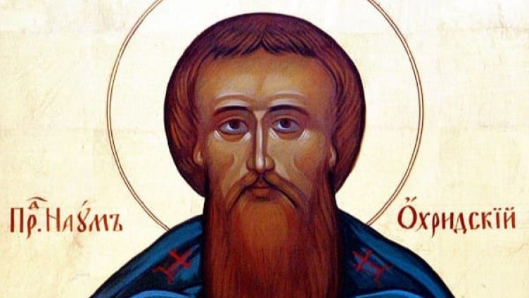Църквата почита Преп. Наум Охридски