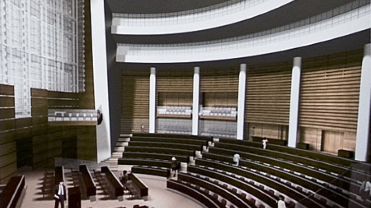 Новата пленарна зала на Народното събрание ще е готова до средата на 2019 г.