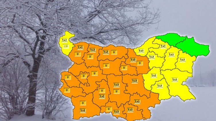 Жълт код за валежи във Варна утре