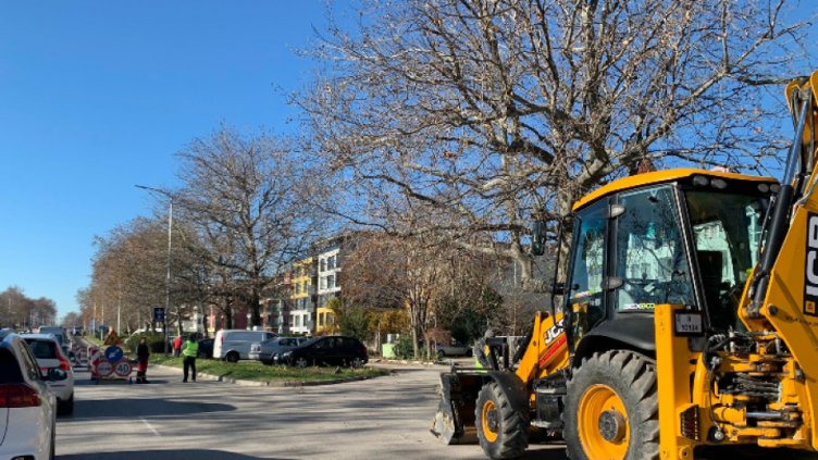 Затвориха временно за движение част от  бул. &bdquo;Княз Борис I&ldquo;