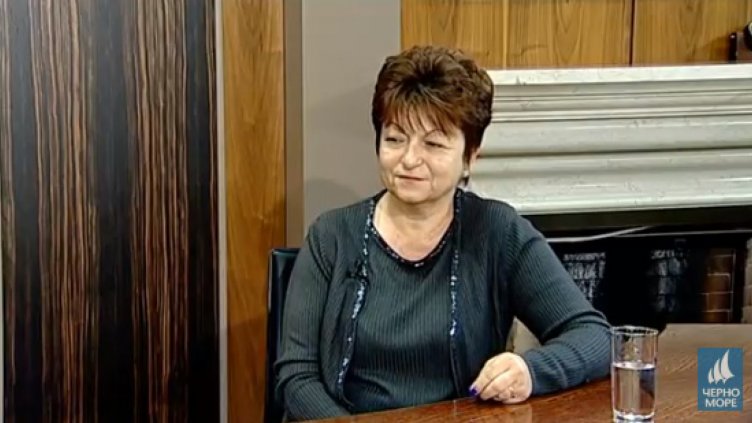 Д-р Костадинка Маринова.  Кадър тв „Черно море“