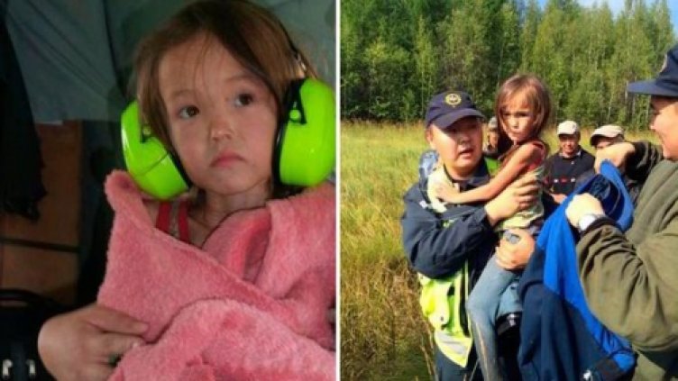 Тригодишно оцеля 11 дни в Сибир, благодарение на кучето си