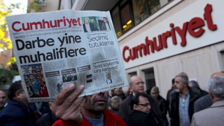 В.&ldquo;Джумхуриет&ldquo; получава европейската награда за свободна преса