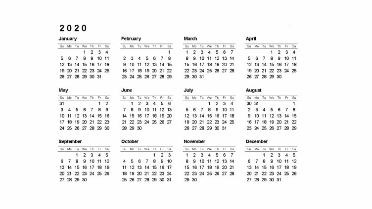 Кога ще почиваме през 2020 г.?