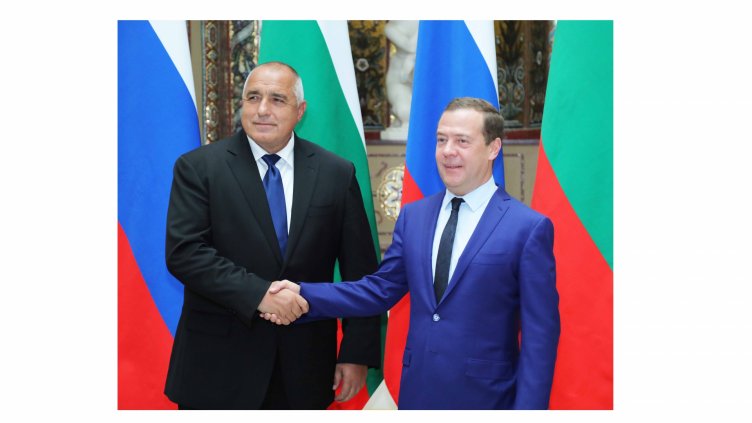 Премиерите Борисов и Медведев обсъдиха възможностите за задълбочаване на икономическите отношения