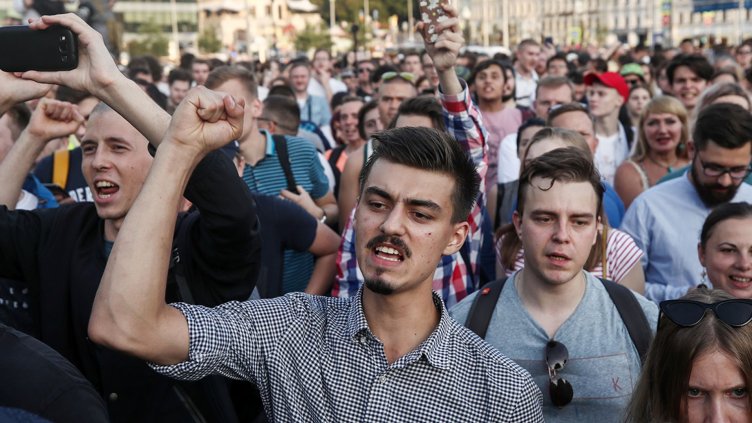 Поредна събота на протести в Москва