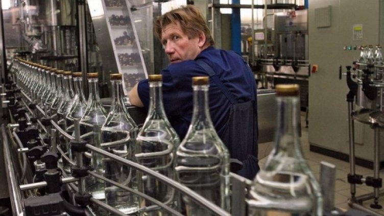 30% ръст в производството на водка