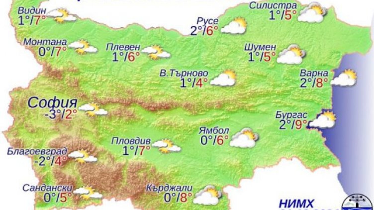 Облаците се разкъсват, валежите спира в неделя