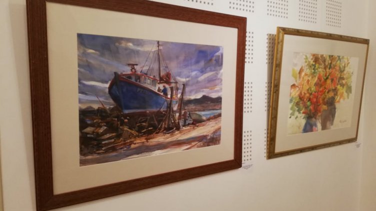 В галерия „Грaфит“:  Представихa акварелни творби на български автори (СНИМКИ)