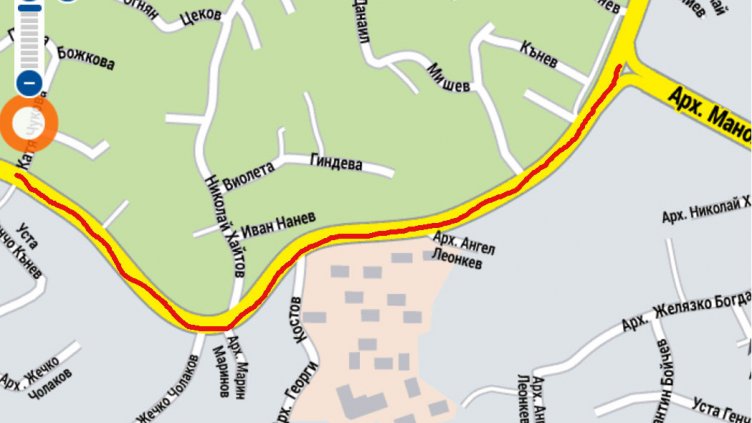 Затварят за движение участък от основен варненски булевард