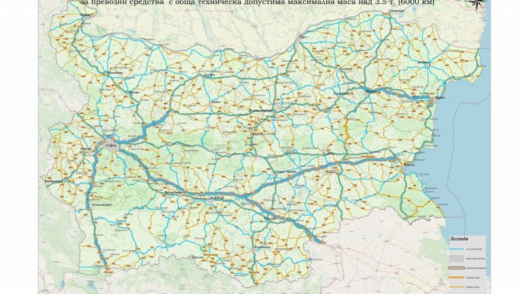 6000 км платени републикански пътища предлага МРРБ