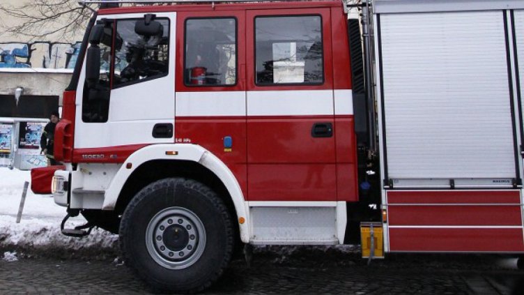 Пожар горя в заведение близо до НБУ 