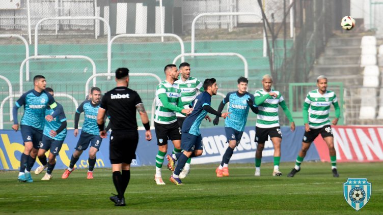 Черно море победи с 2:1 Дунав представянето си