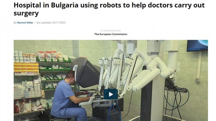 Euronews с репортаж от Терапията във Варна