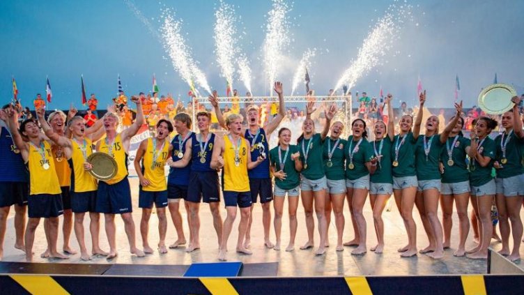 Унгария и Швеция са шампиони на Европейското по плажен хандбал във Варна (СНИМКИ)