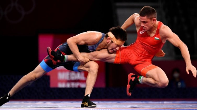 Борецът Георги Вангелов загуби категорично бронза в категория до 57 кг