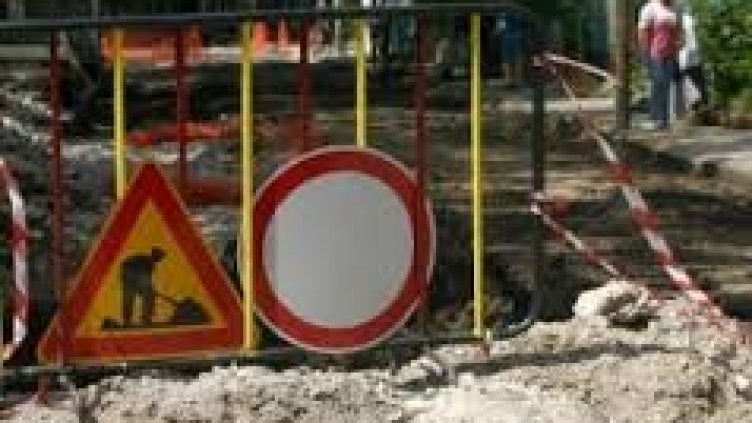 Затвориха пътя за "Виница" заради изграждане на канализация