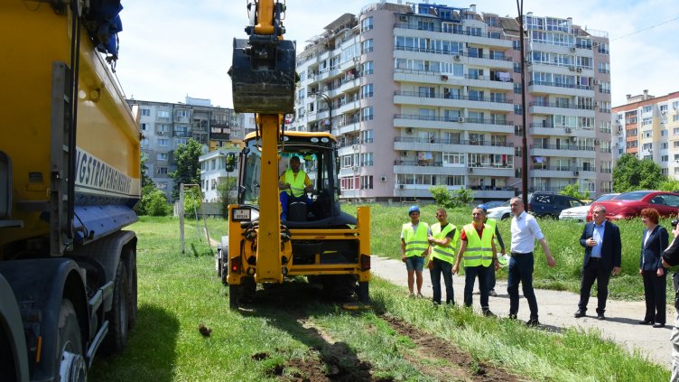 Направиха първа копка на още един нов спортен комплекс във Варна