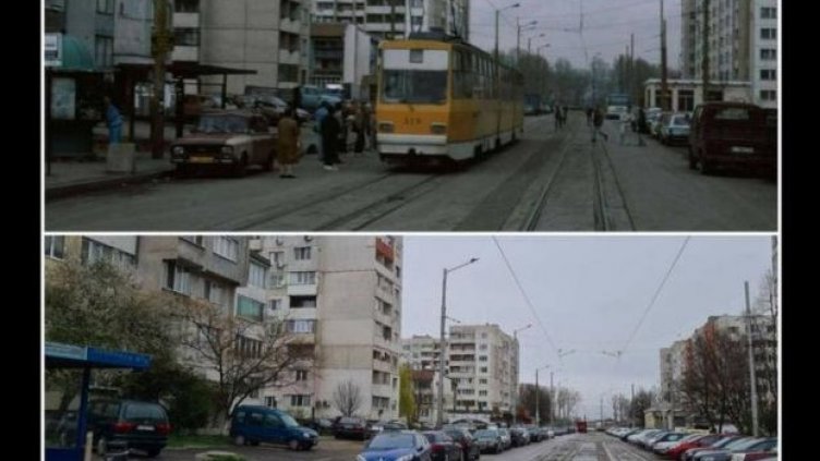 1999 и 2022 г. Светът се диви на "напредъка" ни в столичен квартал