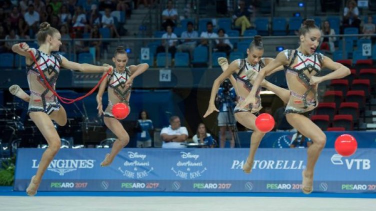 Бронз за ансамбъла ни на три топки и две въжета от Пезаро