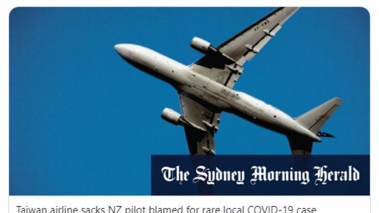 Уволниха пилот, внесъл първия случай на COVID-19 от месеци в Тайван