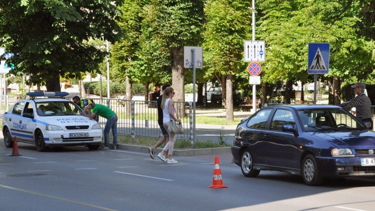 Блъснаха жена на бул. „Осми Приморски полк“(Обновена)