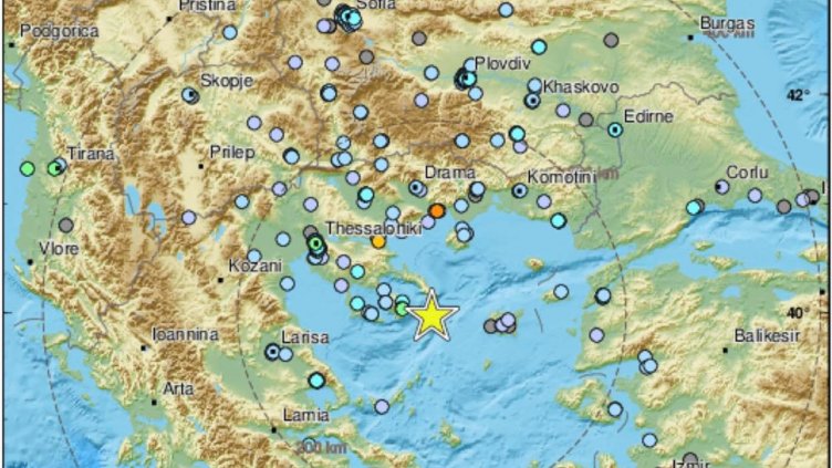 Силно земетресение в Гърция, усети се в София и Пловдив