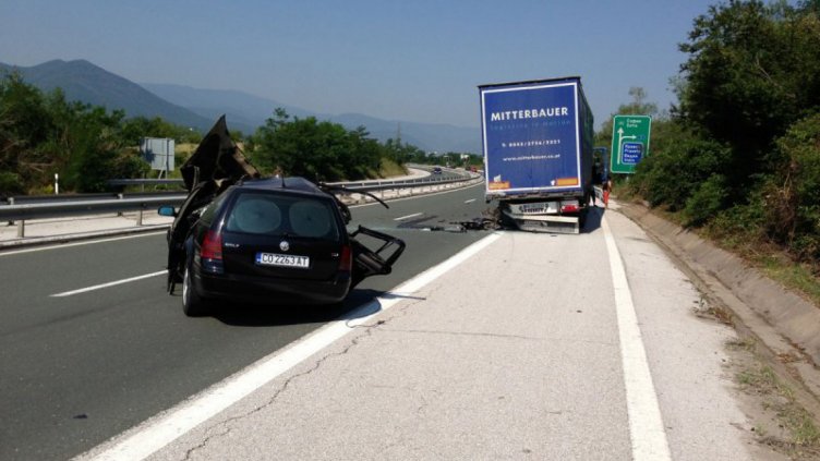 Тежка катастрофа на магистралата