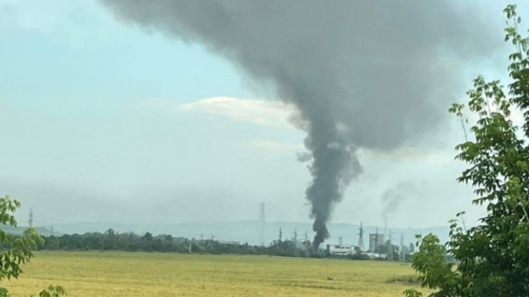 Няма замърсяване на въздуха след пожара в инсинератора край Варна