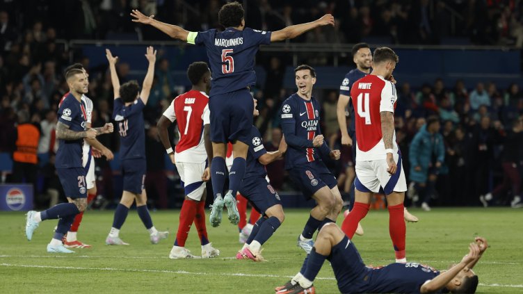 Пари Сен Жермен победи Арсенал за втори път и е на финал в ШЛ