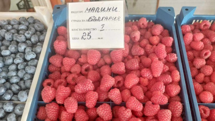 На варненските пазари малините и къпините поставят ценови рекорди