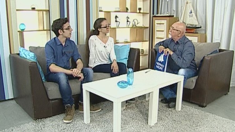 "Щрихи от утрото" (4.07.2016) - "Минути за култура"-Естел Ебазерова и Мариян Маринов