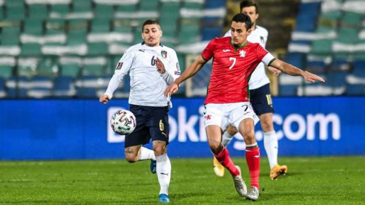 Италия с исторически първи успех в София: 2:0. Победа, но със спорна дузпа