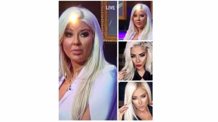 Интернет скочи на Андреа: Продължава с Фотошопа!