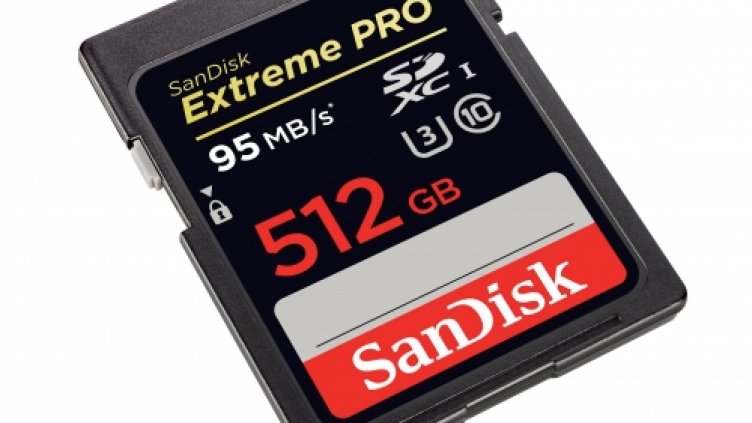 Създадоха SD карта с памет от 512GB