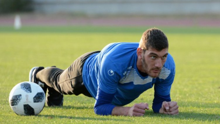 Георги Китанов с първа тренировка за Черно море