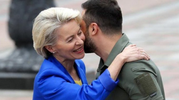 Зеленски иска Урсула фон дер Лайен да вдигне забраната за внос на украинско зърно у нас