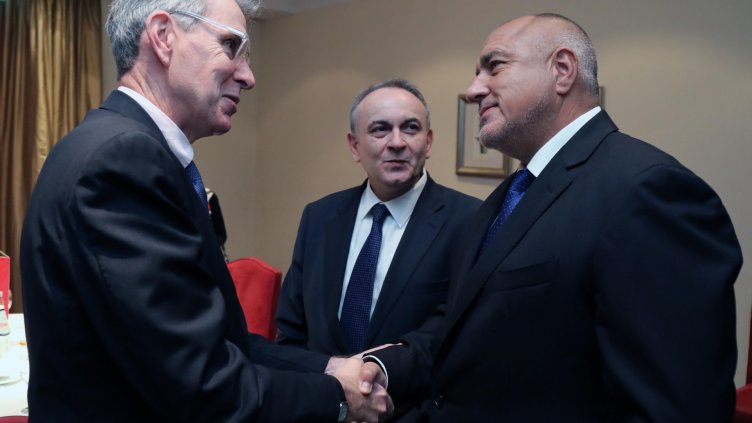 Борисов обсъди диверсификацията с посланика на САЩ в Гърция