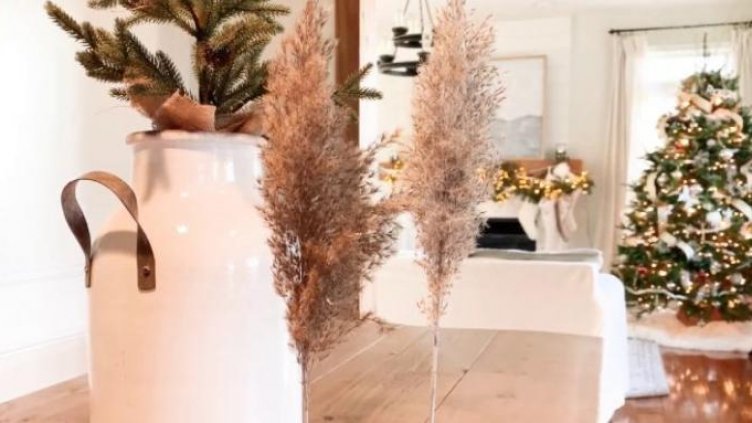 Новите коледни елхи - бледо бежови