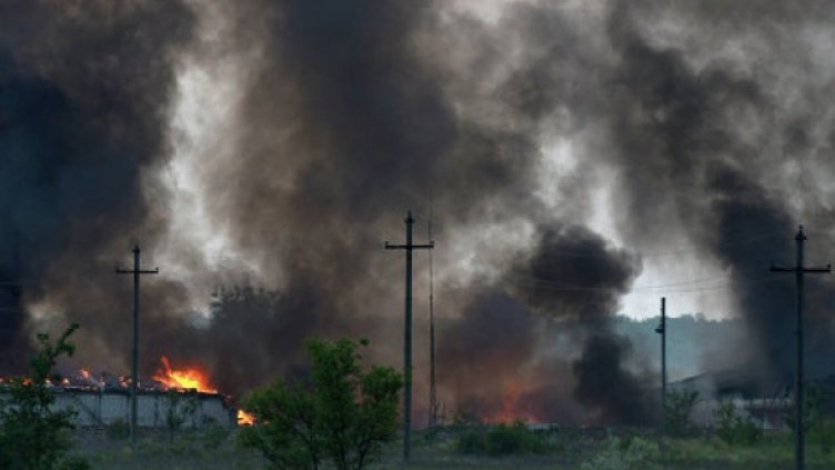 13 жертви при сблъсъци в Луганск