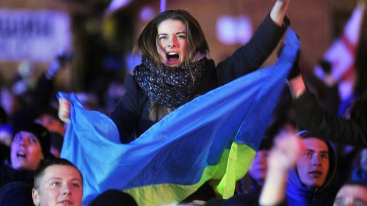 Украински националисти протестираха пред консулството на Русия в Одеса
