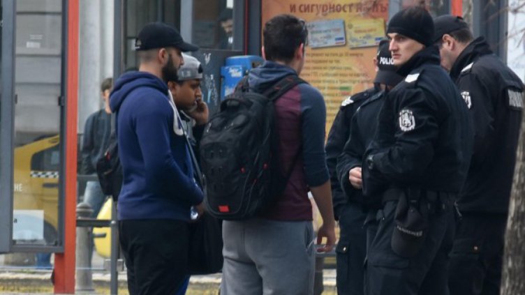 Спецакция срещу мигранти в София  