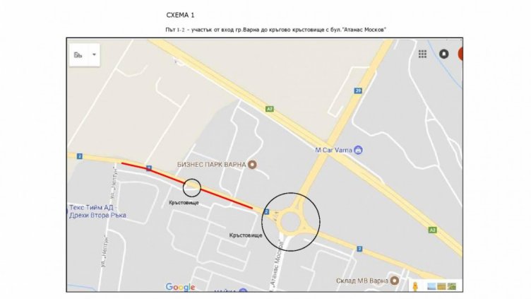 Отклоняват тежкотоварните камиони за пристанището от входа на Варна