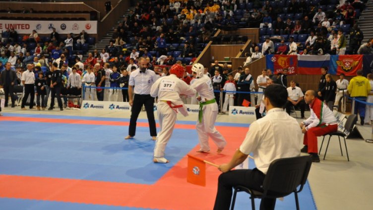 Първи успехи за националите по киокушин на мондиала