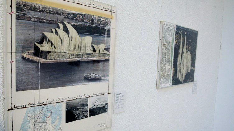 Кристо и Жан-Клод в центъра на София